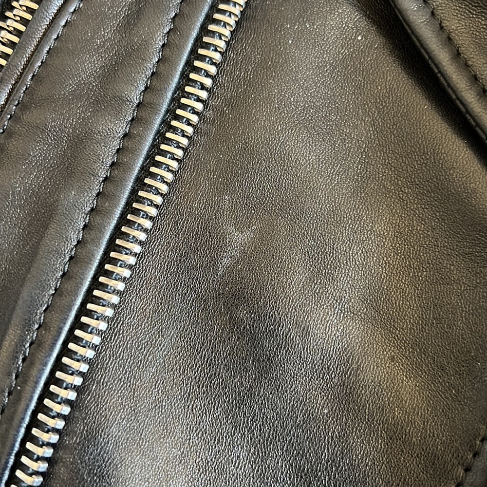 Saint Laurent Leather Jacket - Picture 9 of 16